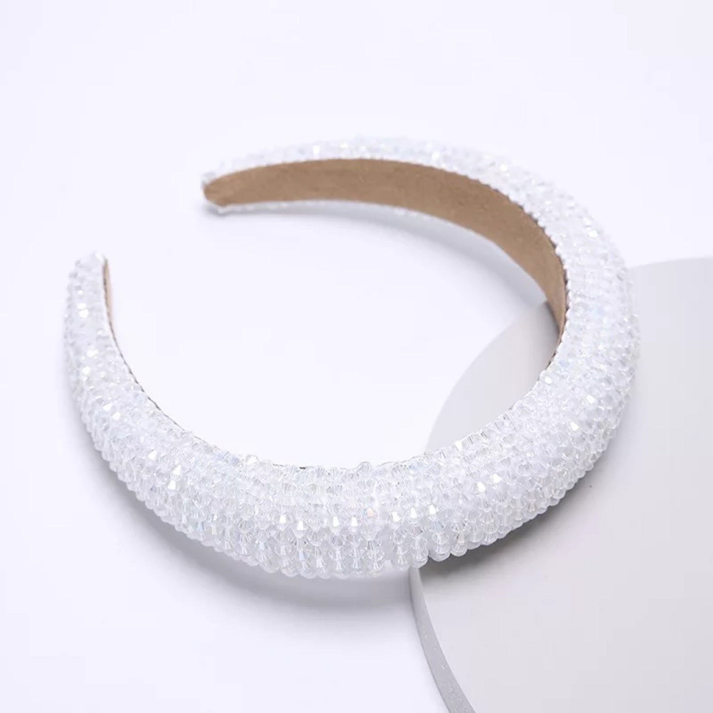 White Crystal Headband