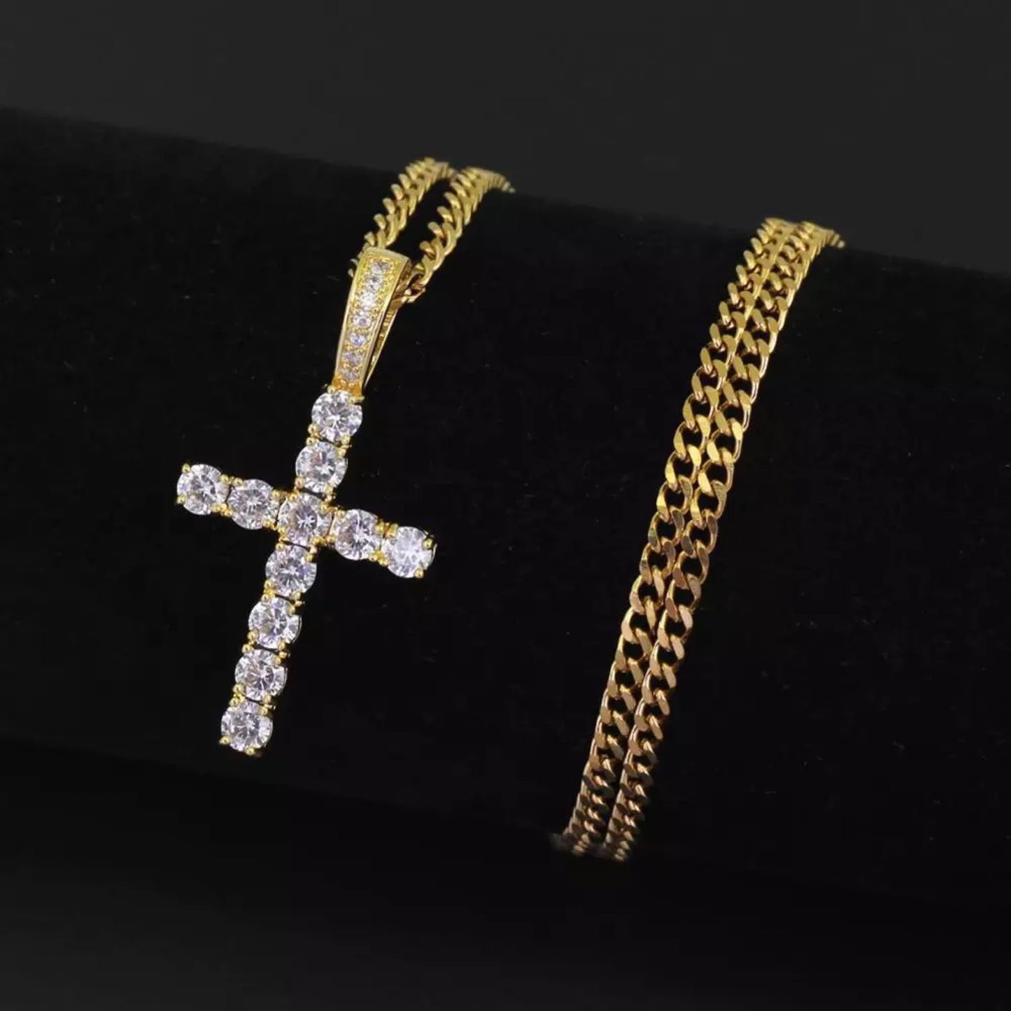 Diamond Cross Necklace