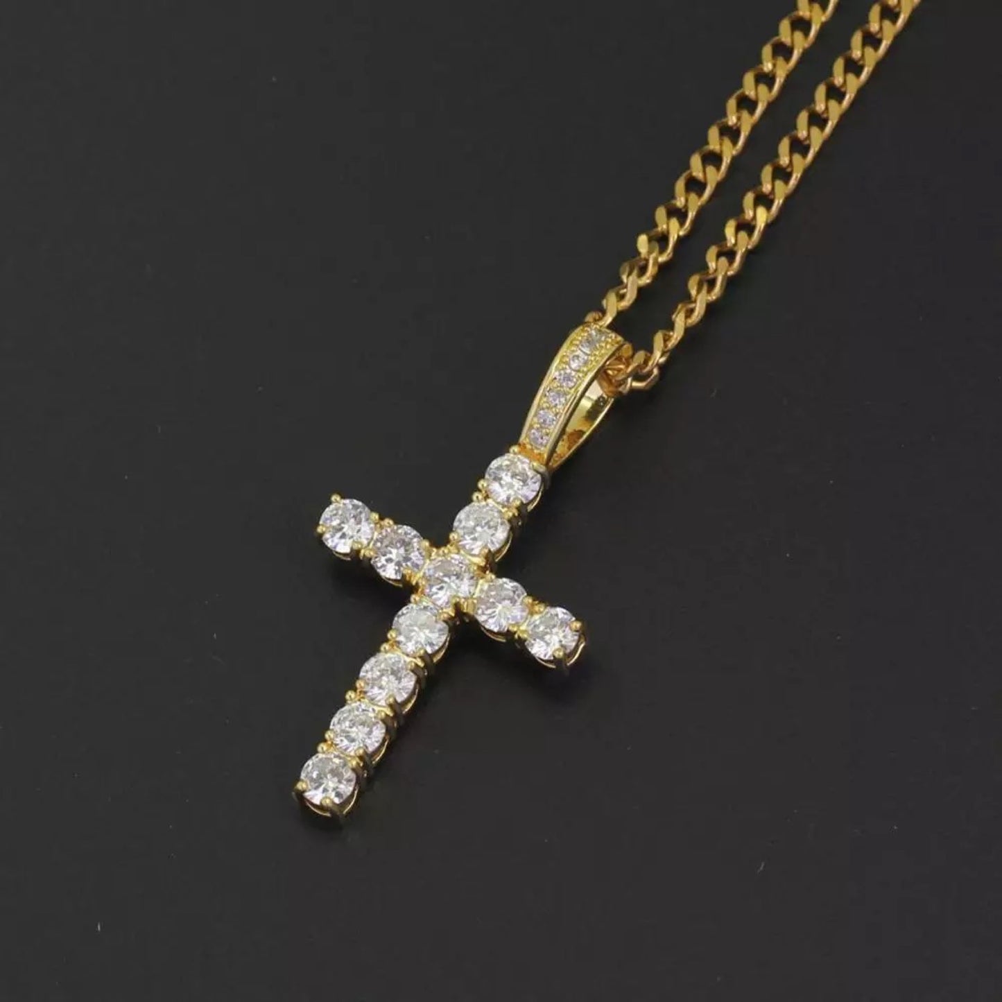 Diamond Cross Necklace