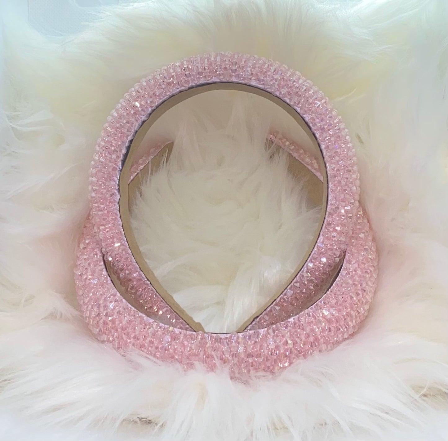 Pink Crystal Headband