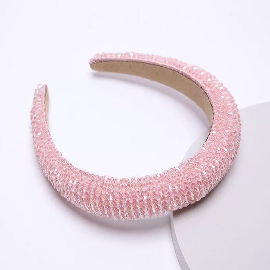 Pink Crystal Headband