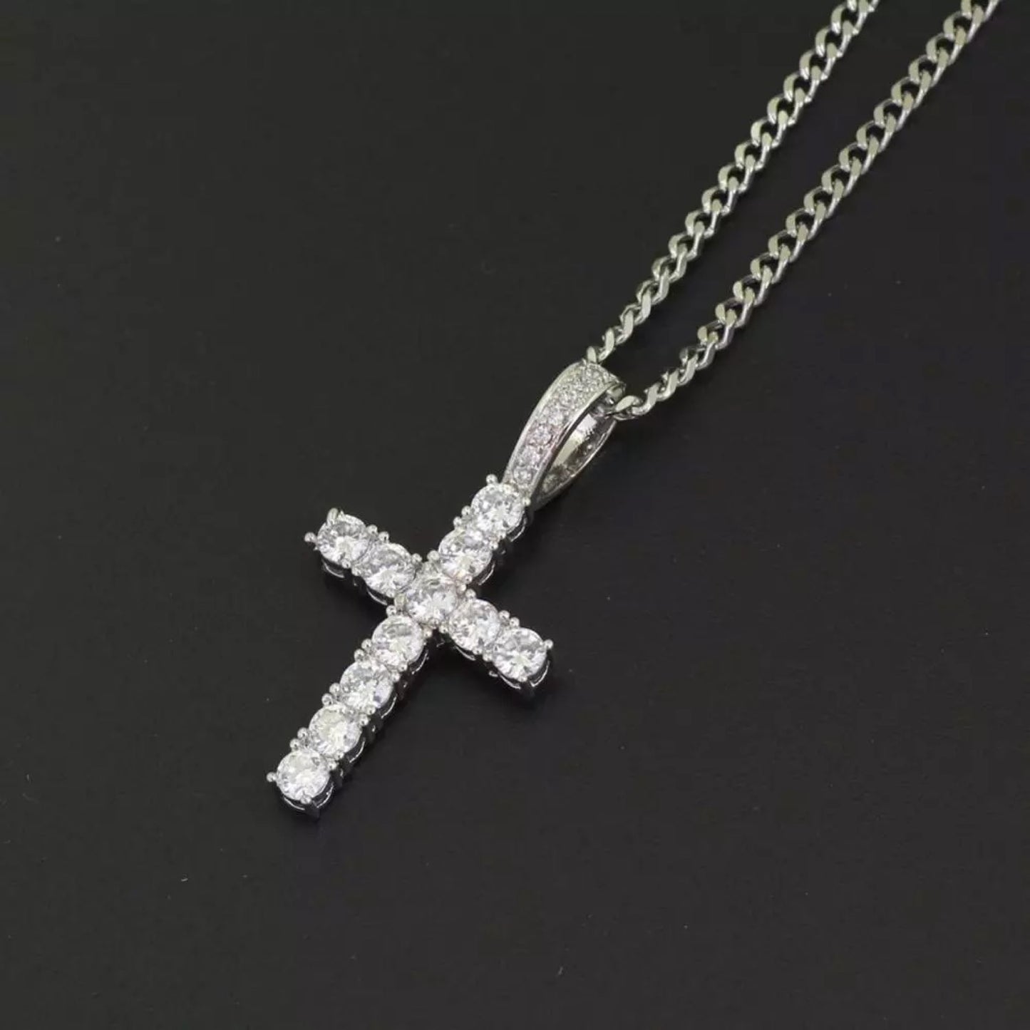 Diamond Cross Necklace